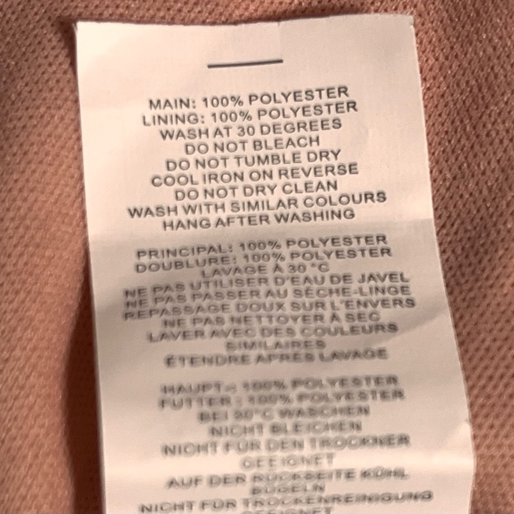 NWT Boohoo PLUS OCCASION
PLEATED Wrap MIDI DRESS Blush size 14 - Picture 12 of 12